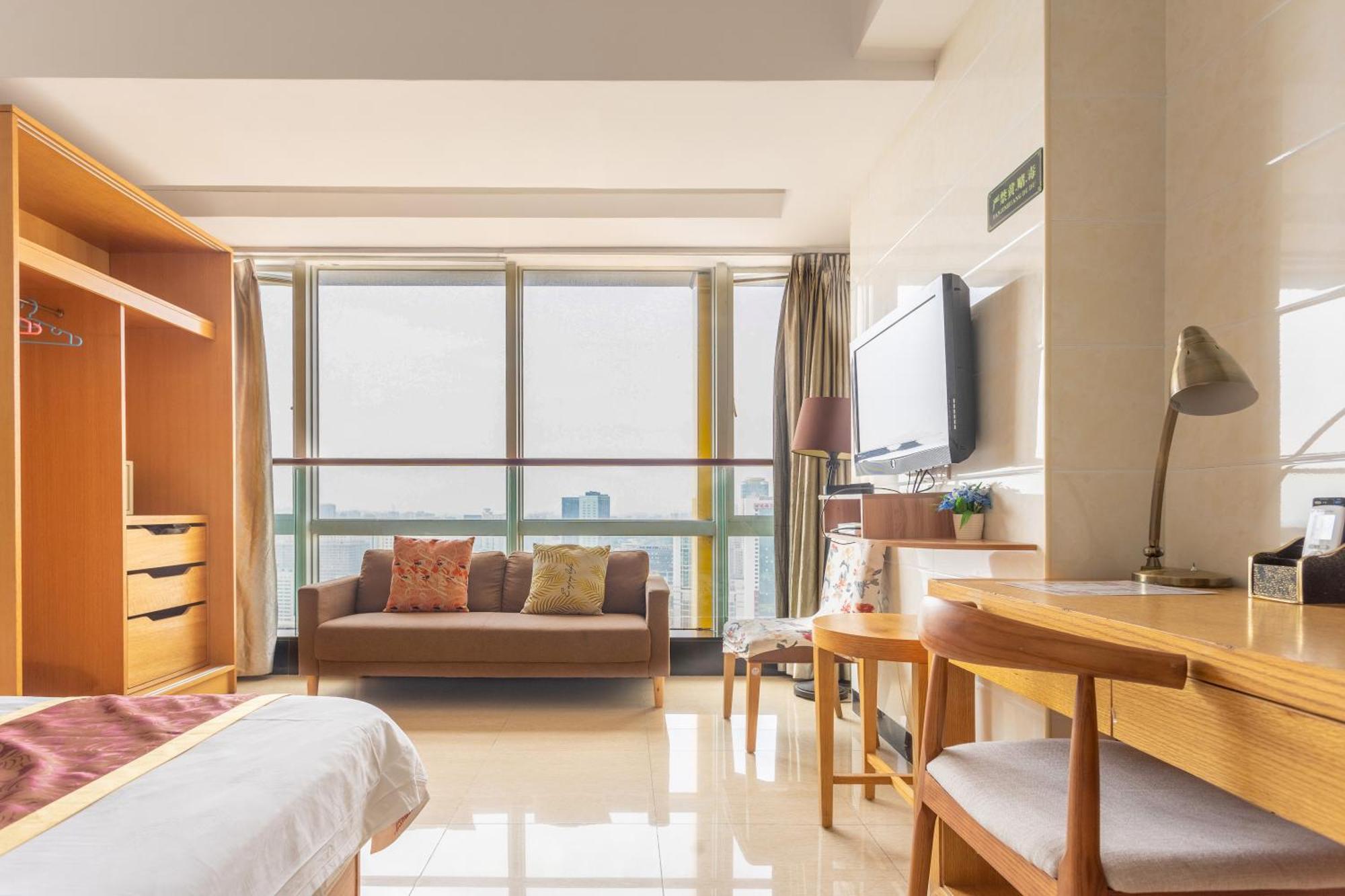 Sunny International Apartment From Beijing Road Kanton Zewnętrze zdjęcie