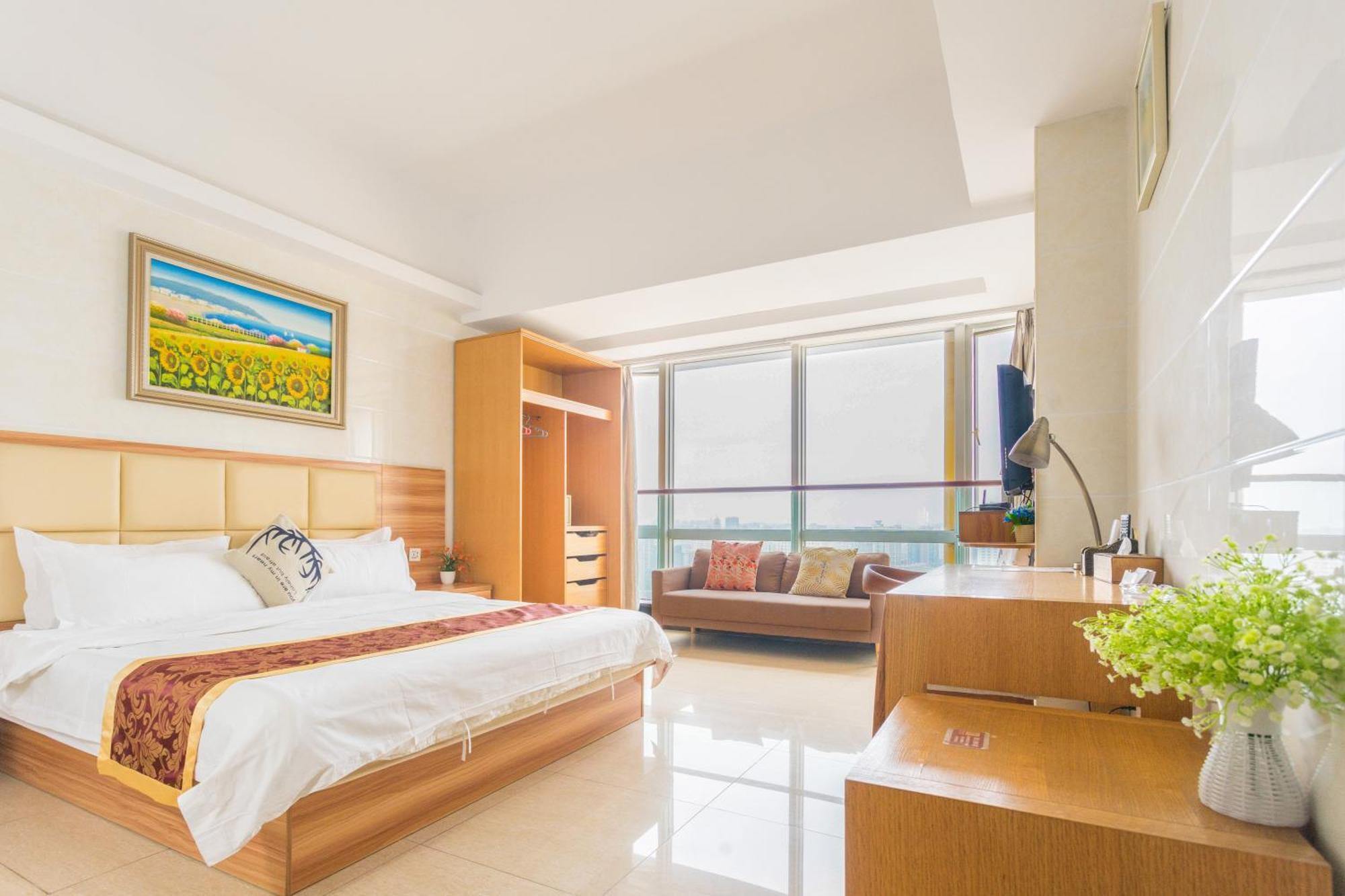 Sunny International Apartment From Beijing Road Kanton Zewnętrze zdjęcie