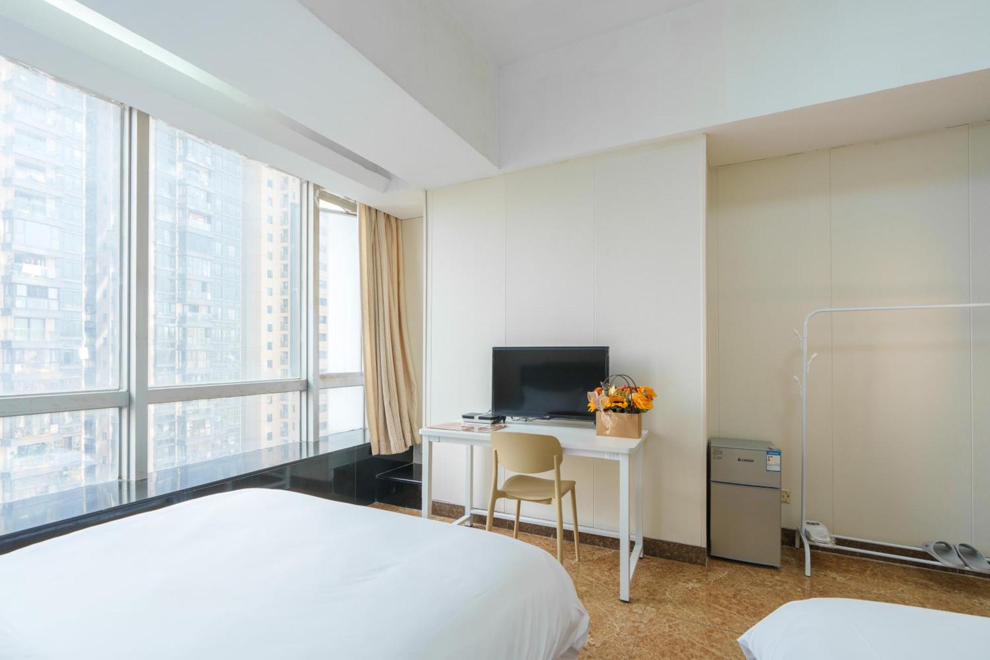Sunny International Apartment From Beijing Road Kanton Zewnętrze zdjęcie