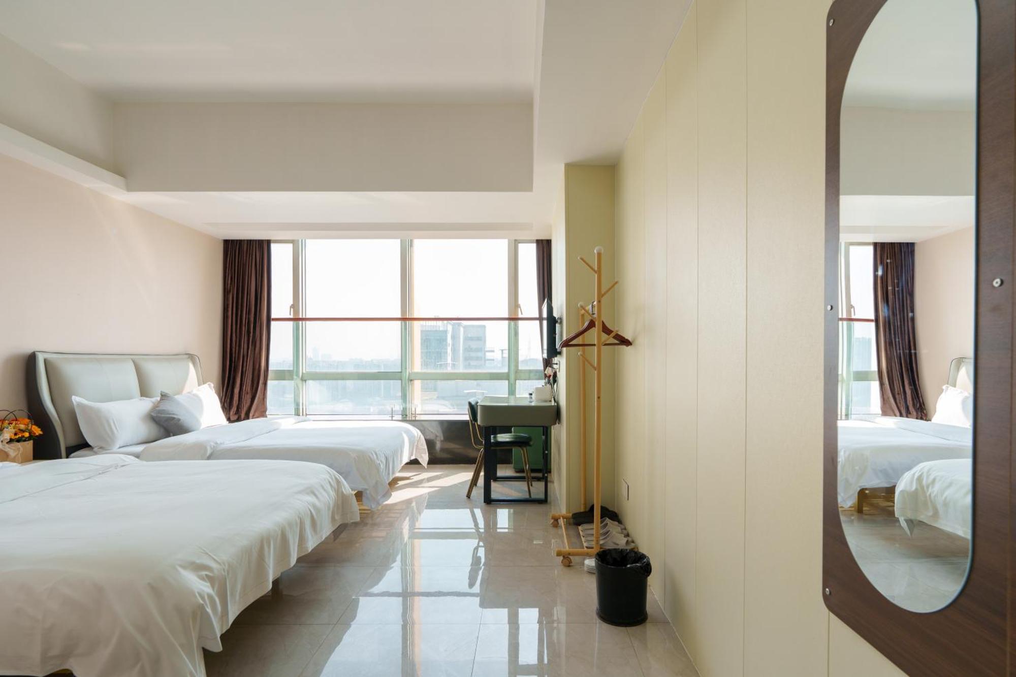 Sunny International Apartment From Beijing Road Kanton Zewnętrze zdjęcie