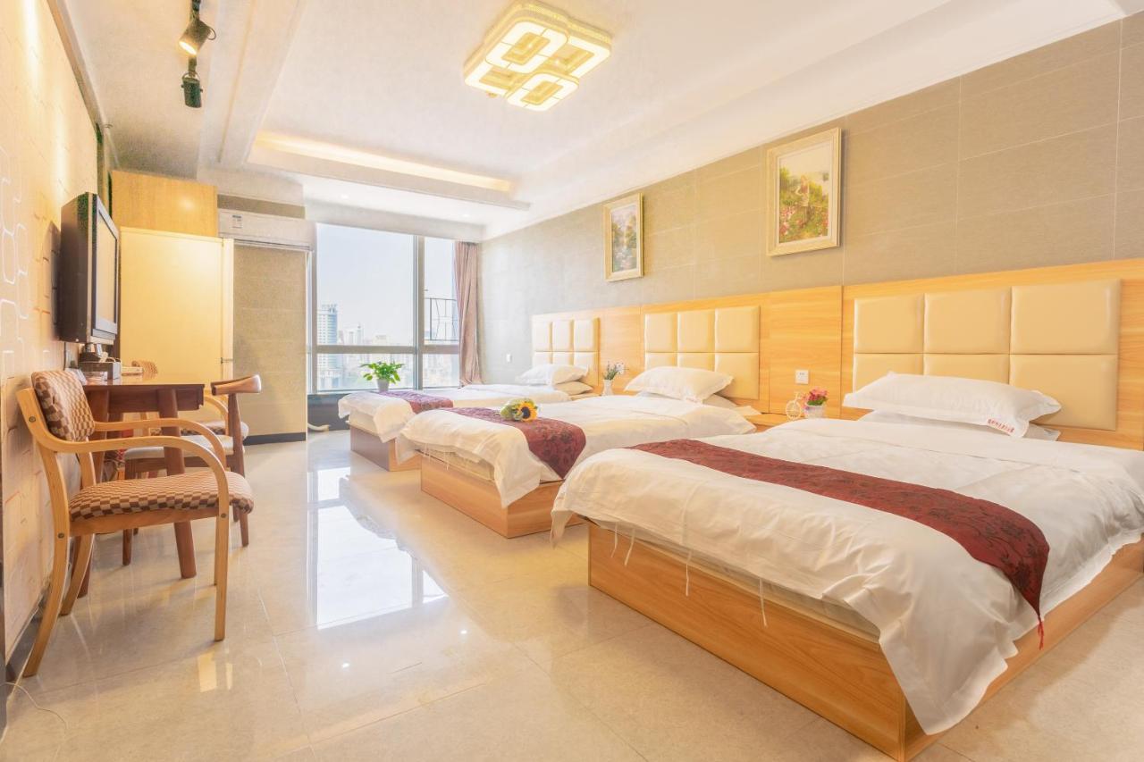 Sunny International Apartment From Beijing Road Kanton Zewnętrze zdjęcie