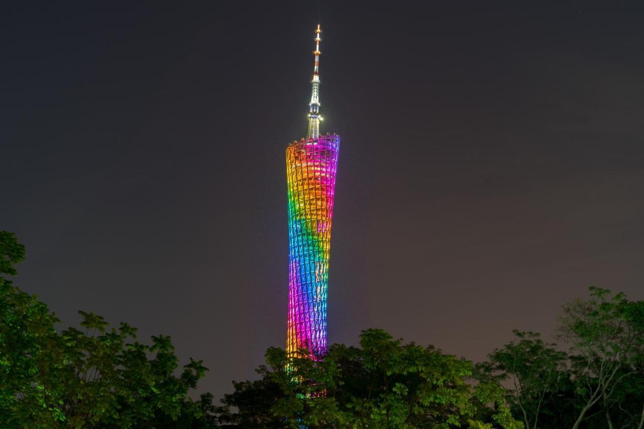 Sunny International Apartment From Beijing Road Kanton Zewnętrze zdjęcie