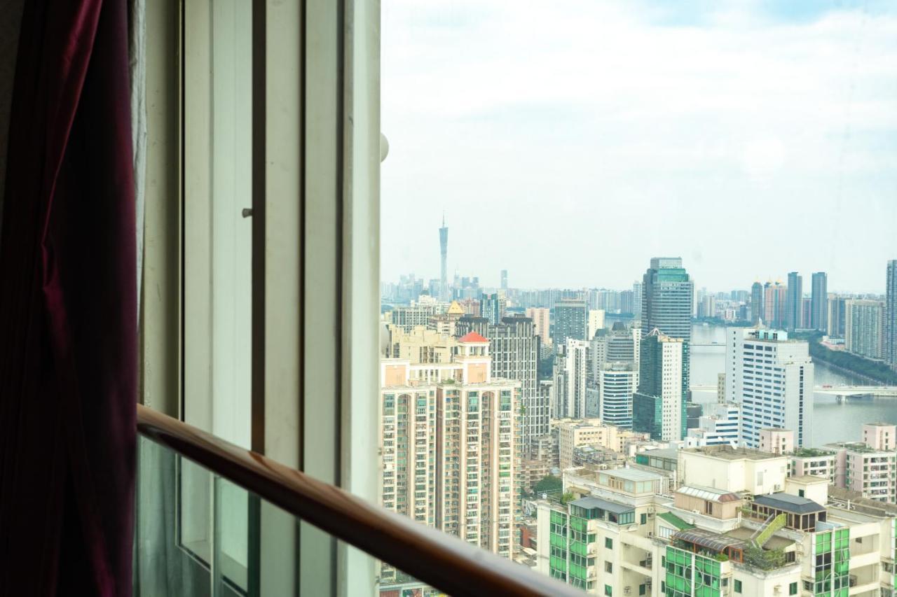 Sunny International Apartment From Beijing Road Kanton Zewnętrze zdjęcie